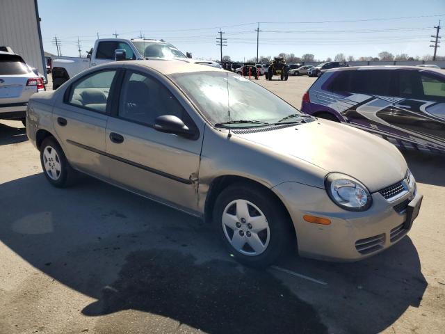 1B3ES26C33D112397 - 2003 DODGE NEON SE TAN photo 4