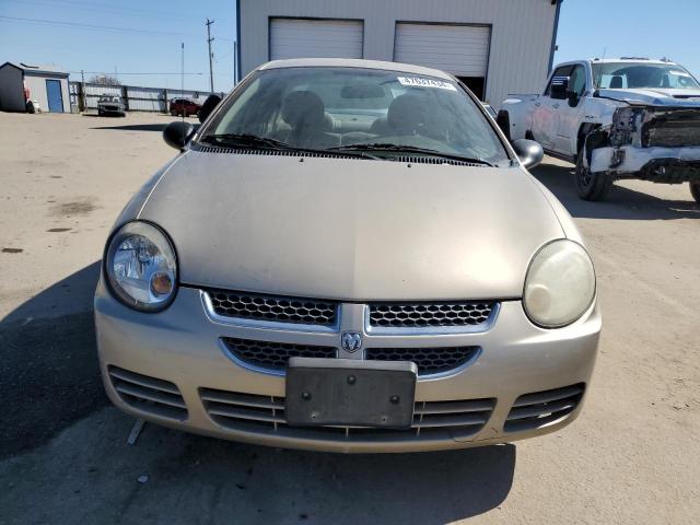 1B3ES26C33D112397 - 2003 DODGE NEON SE TAN photo 5