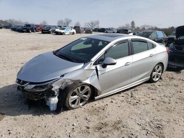 1G1BG5SM8G7318198 - 2016 CHEVROLET CRUZE PREMIER SILVER photo 1