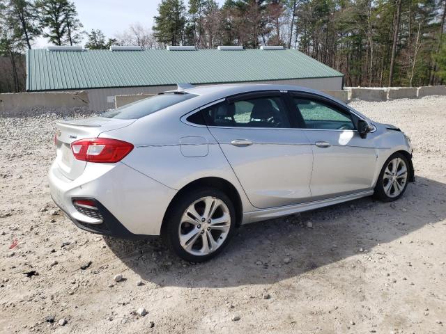 1G1BG5SM8G7318198 - 2016 CHEVROLET CRUZE PREMIER SILVER photo 3