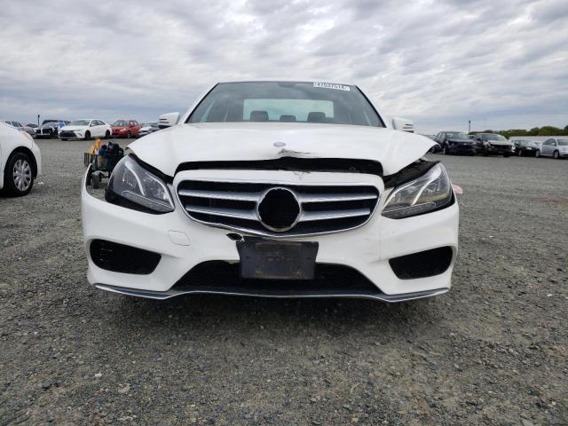 WDDHF8JB7EA808773 - 2014 MERCEDES-BENZ E 350 4MATIC WHITE photo 5