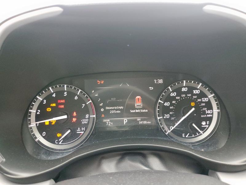 5TDGZRAH7LS013584 - 2020 TOYOTA HIGHLANDER XLE 灰色 照片 9