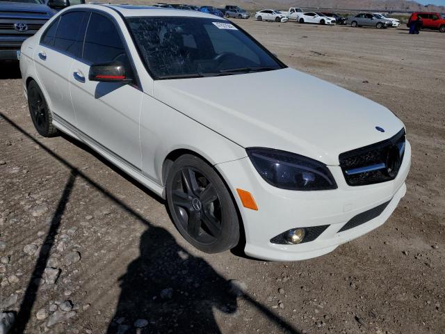 WDDGF5EB4AR110069 - 2010 MERCEDES-BENZ C 300 WHITE photo 4