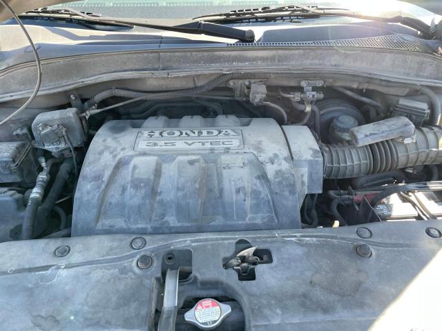 2HKYF18697H532313 - 2007 HONDA PILOT EXL MAROON photo 7