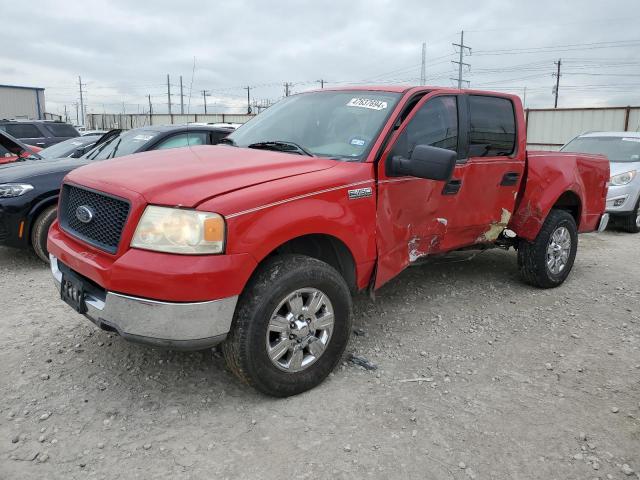 1FTPW12514FA25536 - 2004 FORD F150 SUPERCREW RED photo 1