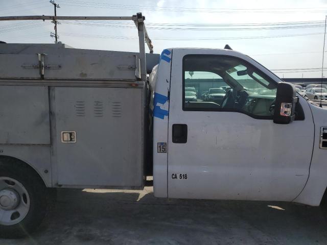 1FDWF30598EC89542 - 2008 FORD F350 SRW SUPER DUTY WHITE photo 10