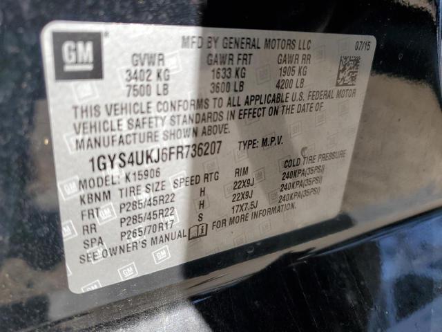 1GYS4UKJ6FR736207 - 2015 CADILLAC ESCALADE ESV PLATINUM Qara foto 14