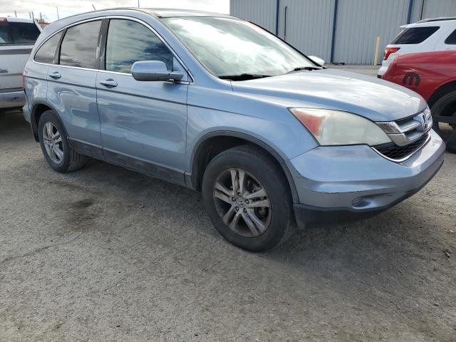 5J6RE3H73AL011984 - 2010 HONDA CR-V EXL BLUE photo 4