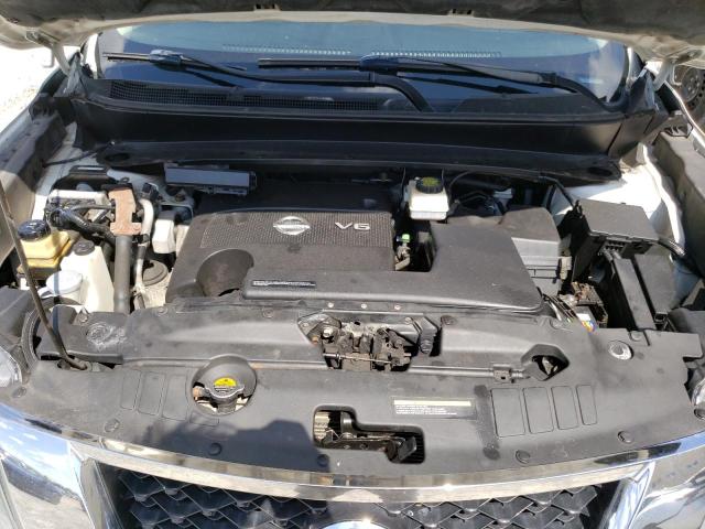 5N1AR2MM1DC607432 - 2013 NISSAN PATHFINDER S WHITE photo 12