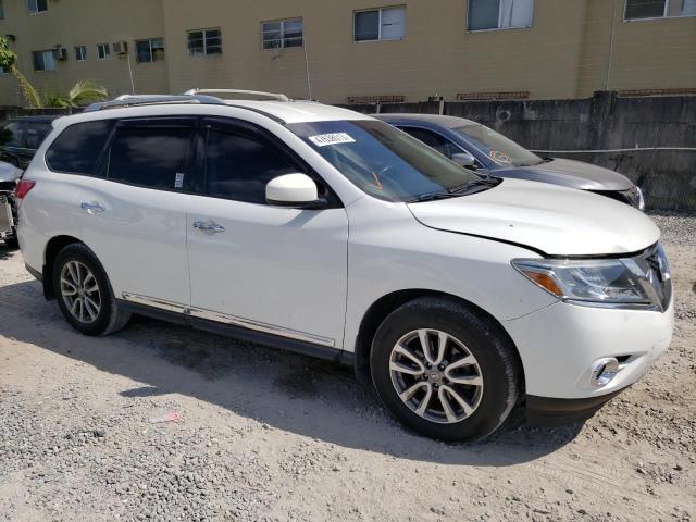 5N1AR2MM1DC607432 - 2013 NISSAN PATHFINDER S WHITE photo 4