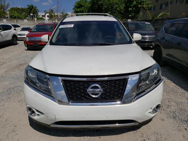 5N1AR2MM1DC607432 - 2013 NISSAN PATHFINDER S WHITE photo 5