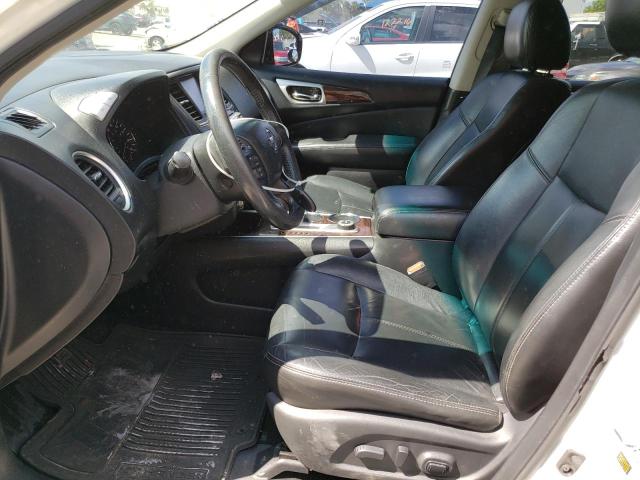 5N1AR2MM1DC607432 - 2013 NISSAN PATHFINDER S WHITE photo 7