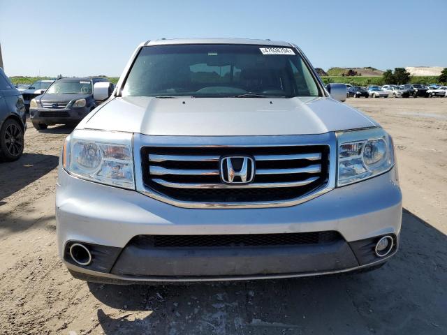 5FNYF3H76CB030484 - 2012 HONDA PILOT EXLN SILVER photo 5