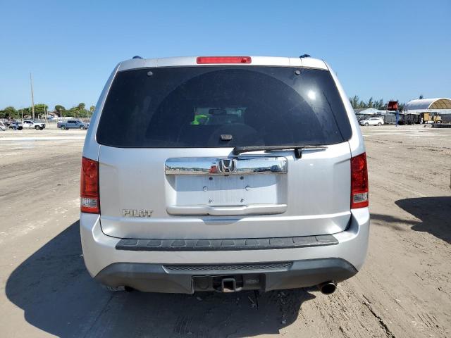 5FNYF3H76CB030484 - 2012 HONDA PILOT EXLN SILVER photo 6