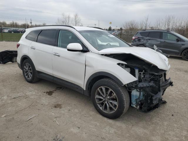 KM8SM4HF2HU232435 - 2017 HYUNDAI SANTA FE SE WHITE photo 4