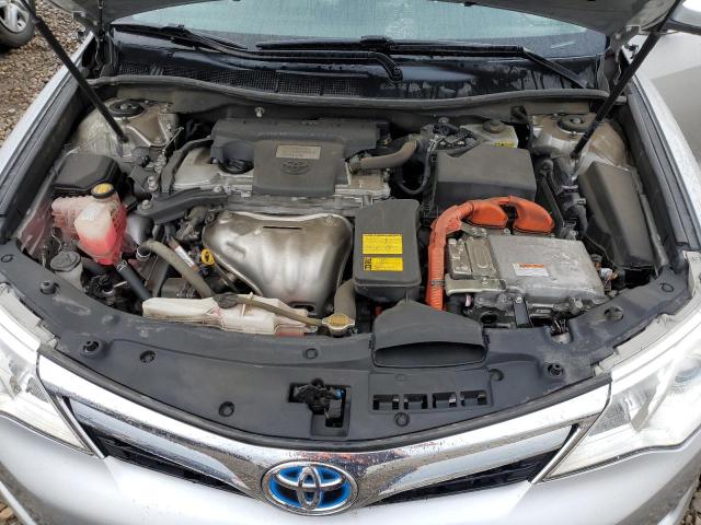 4T1BD1FK5CU034813 - 2012 TOYOTA CAMRY HYBRID SILVER photo 11