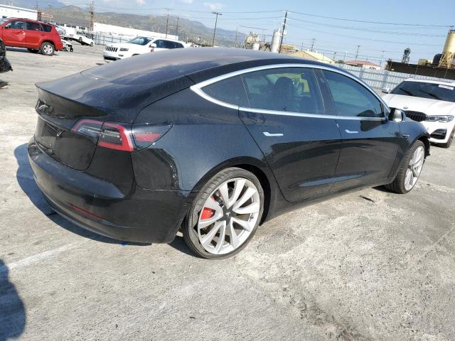 5YJ3E1EB3JF186053 - 2018 TESLA MODEL 3 BLACK photo 3