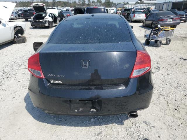 1HGCS1B89CA000482 - 2012 HONDA ACCORD EXL BLACK photo 6