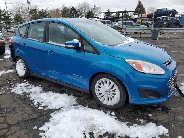 1FADP5AU3DL525527 - 2013 FORD C-MAX SE BLUE photo 4