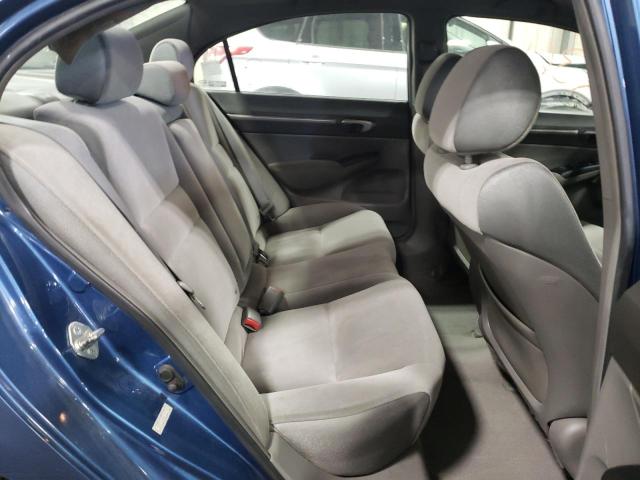 1HGFA16806L142741 - 2006 HONDA CIVIC EX BLUE photo 10