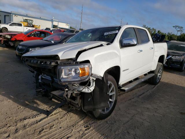 1GTG6EEN8K1230753 - 2019 GMC CANYON DENALI WHITE photo 1