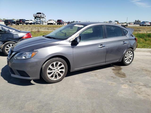 3N1AB7AP1JL618079 - 2018 NISSAN SENTRA S GRAY photo 1