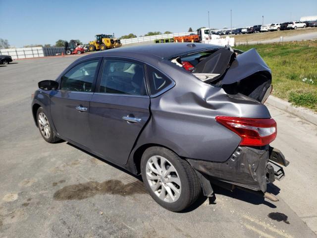 3N1AB7AP1JL618079 - 2018 NISSAN SENTRA S GRAY photo 2