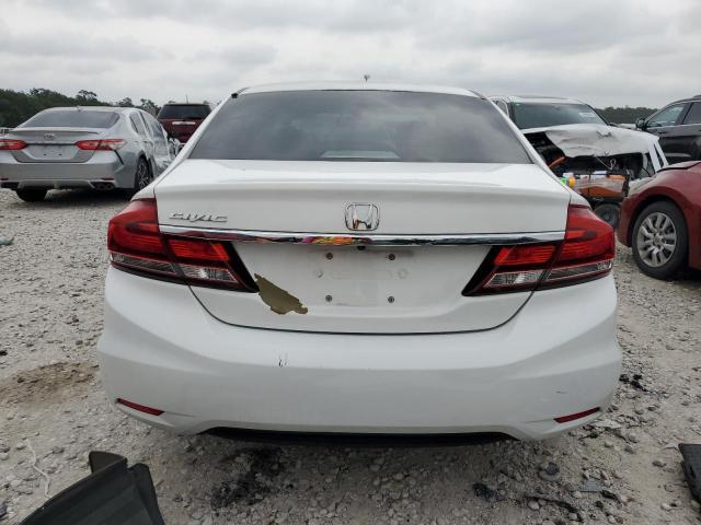 2HGFB2F7XFH548453 - 2015 HONDA CIVIC SE WHITE photo 6