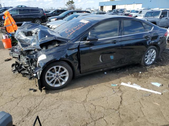 3FA6P0HD4LR247688 - 2020 FORD FUSION SE BLACK photo 1