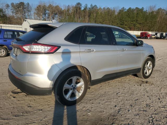 2FMPK4G96HBC14565 - 2017 FORD EDGE SE SILVER photo 3