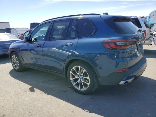 5UXTA6C06P9P81264 - 2023 BMW X5 XDRIVE45E Көк фото 2