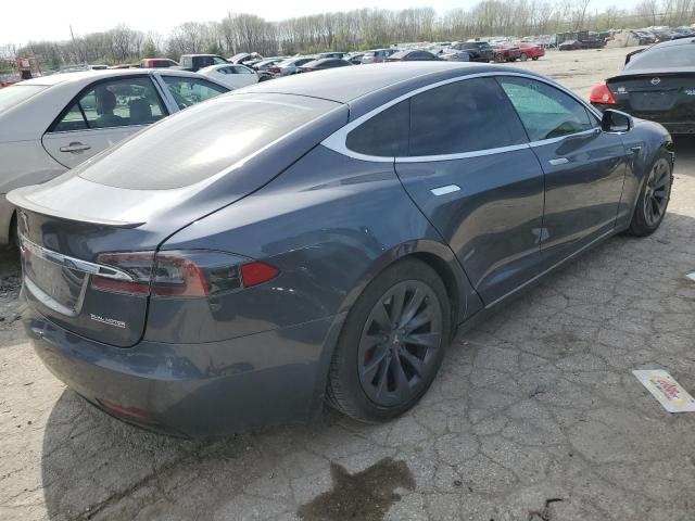 5YJSA1E44LF379291 - 2020 TESLA MODEL S Մոխրագույն լուսանկար 3