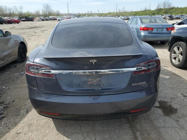 5YJSA1E44LF379291 - 2020 TESLA MODEL S Մոխրագույն լուսանկար 6