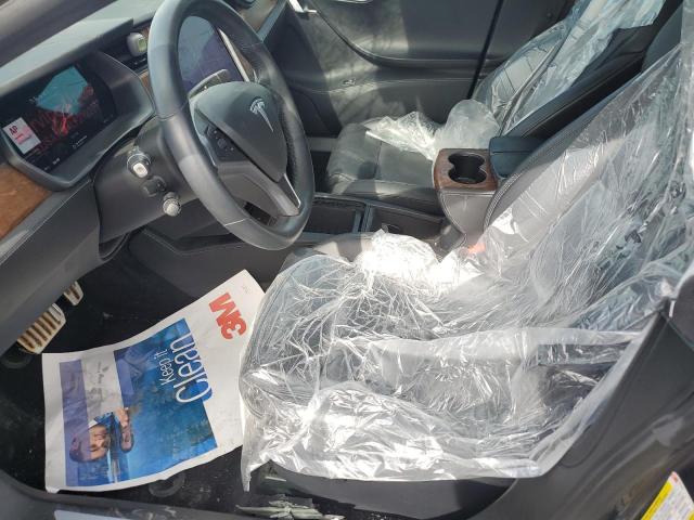 5YJSA1E44LF379291 - 2020 TESLA MODEL S Մոխրագույն լուսանկար 7