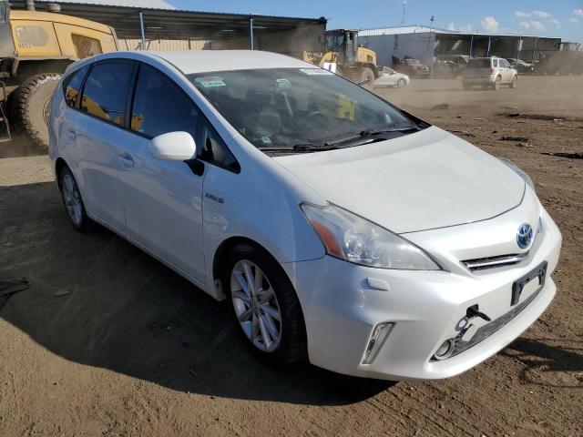 JTDZN3EU7C3166993 - 2012 TOYOTA PRIUS V WHITE photo 4