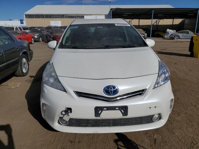 JTDZN3EU7C3166993 - 2012 TOYOTA PRIUS V WHITE photo 5