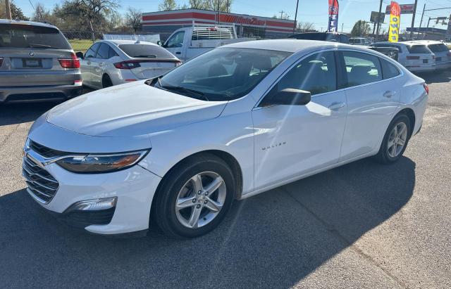 1G1ZC5ST8KF171655 - 2019 CHEVROLET MALIBU LS WHITE photo 2