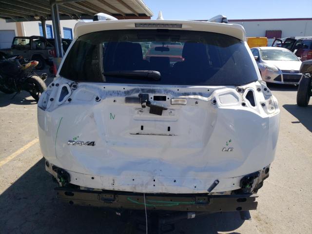 JTMZFREV4GJ076565 - 2016 TOYOTA RAV4 LE WHITE photo 6