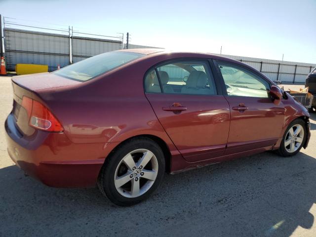 JHMFA16877S006434 - 2007 HONDA CIVIC EX RED photo 3