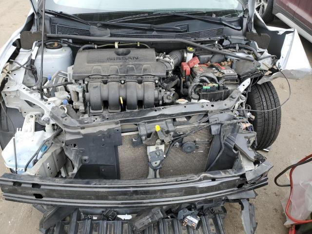 3N1AB7AP8JL643559 - 2018 NISSAN SENTRA S SILVER photo 11