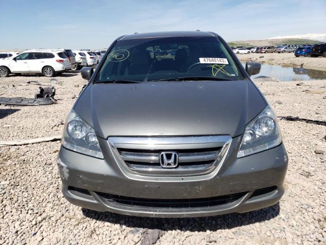 5FNRL38497B436428 - 2007 HONDA ODYSSEY EX SILVER photo 5