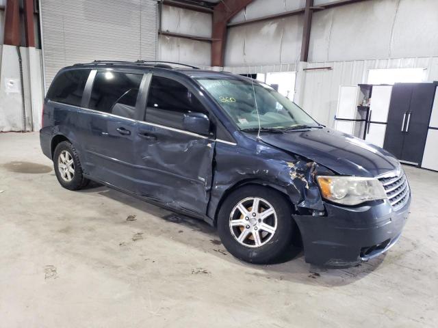 2A8HR54P08R821428 - 2008 CHRYSLER TOWN & COU TOURING BLUE photo 4