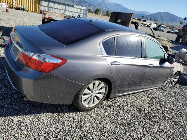 1HGCR3F86EA025750 - 2014 HONDA ACCORD EXL GRAY photo 3