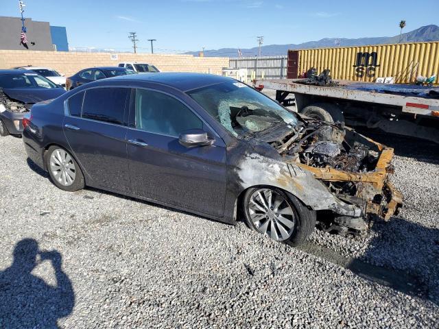 1HGCR3F86EA025750 - 2014 HONDA ACCORD EXL GRAY photo 4