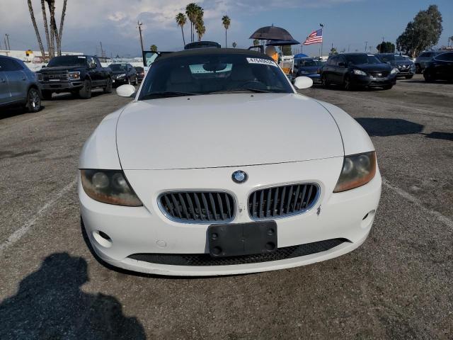 4USBT33504LS52614 - 2004 BMW Z4 2.5 WHITE photo 5