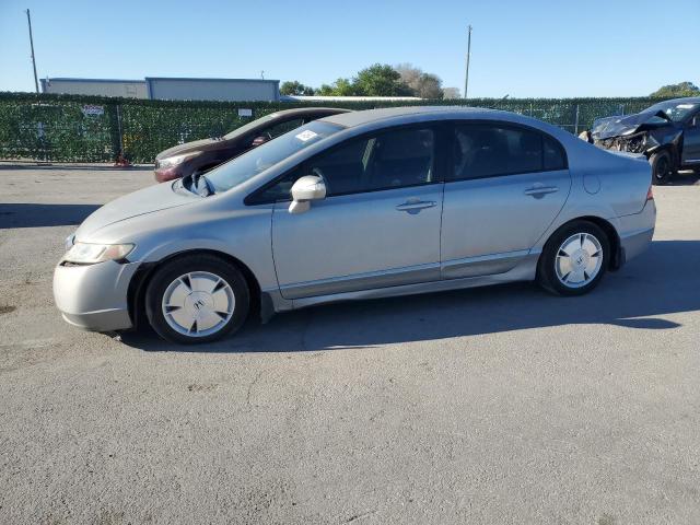 JHMFA36286S013687 - 2006 HONDA CIVIC HYBRID SILVER photo 1