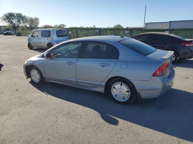 JHMFA36286S013687 - 2006 HONDA CIVIC HYBRID SILVER photo 2