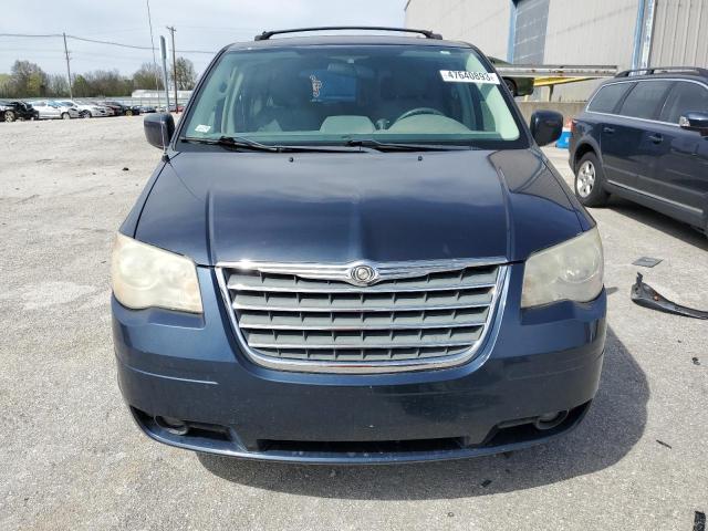 2A8HR54149R627739 - 2009 CHRYSLER TOWN & COU TOURING BLUE photo 5