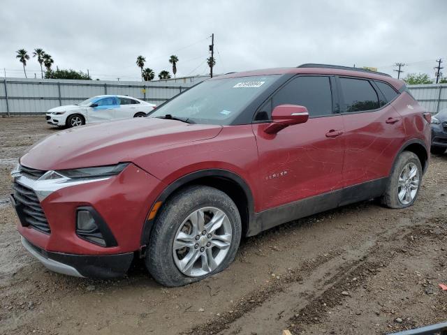 3GNKBCRS1KS591922 - 2019 CHEVROLET BLAZER 2LT BURGUNDY photo 1