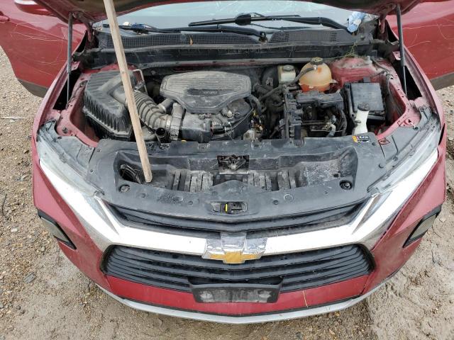 3GNKBCRS1KS591922 - 2019 CHEVROLET BLAZER 2LT BURGUNDY photo 11